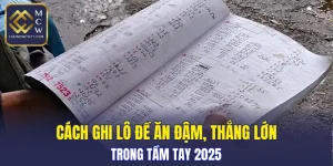 Cách Ghi Lô Đề
